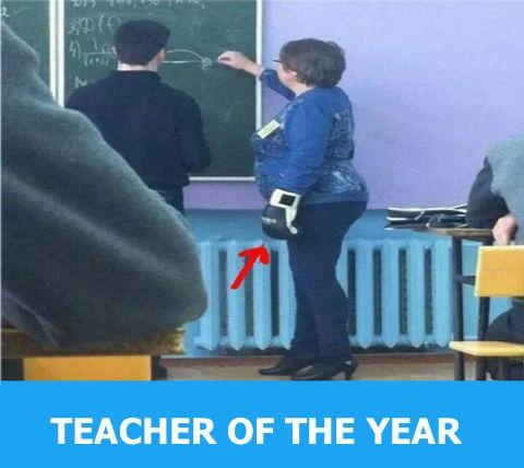 teacher of the year meme