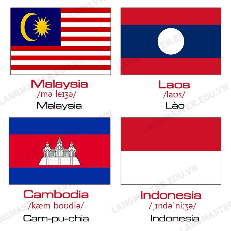 Quốc kỳ và tên các quốc gia: Quốc kỳ và tên các quốc gia là những biểu tượng đặc trưng của mỗi quốc gia và giúp định danh văn hóa của đất nước đó. Xem hình ảnh về quốc kỳ và tên các quốc gia để hiểu rõ hơn về độc đáo và đa dạng văn hóa của thế giới. Điều đó sẽ giúp bạn có trải nghiệm khám phá thế giới tuyệt vời hơn.