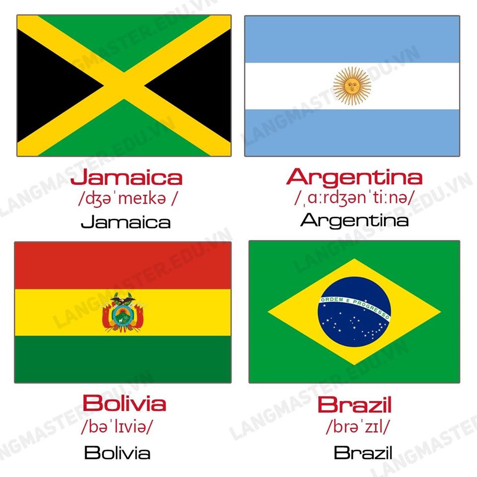 Tên các quốc gia:
Từng quốc gia đều có tên gọi khác nhau, mang trọng lượng lịch sử và ý nghĩa riêng. Hãy cùng khám phá tên các quốc gia trên thế giới thông qua hình ảnh và tự mình tìm hiểu truyền thống của mỗi quốc gia.